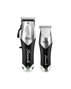 Wahl Launch Combo für Friseure auf weißem Hintergrund