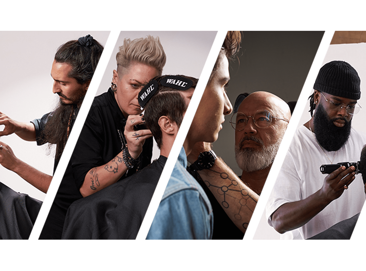 Images des coulisses de la campagne Future Makers de Wahl