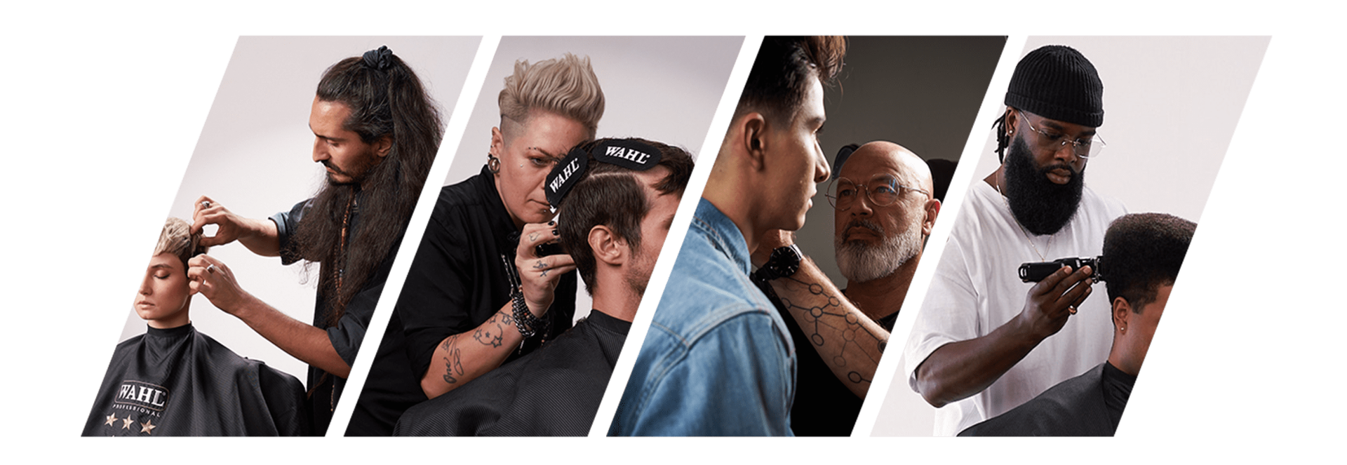 Images des coulisses de la campagne Future Makers de Wahl
