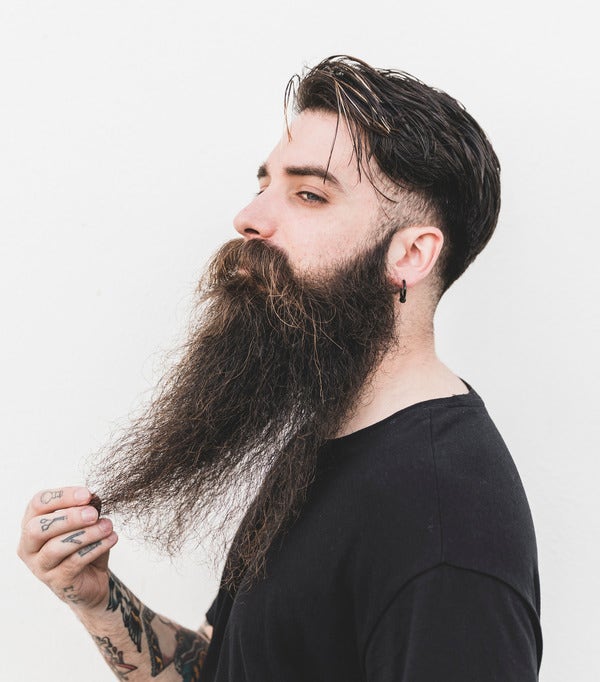 how to trim a big beard