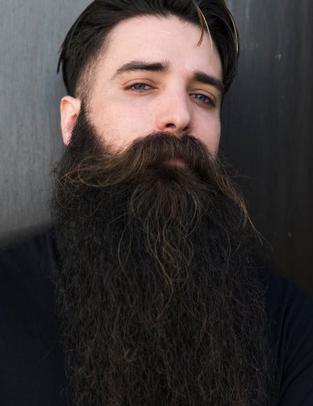 how to trim large beard