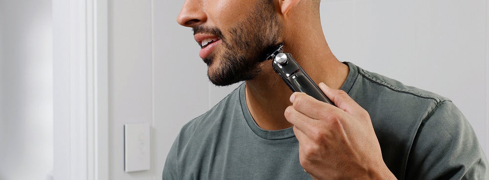 trim neck beard